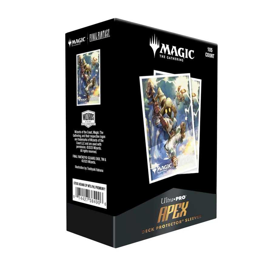 Magic: The Gathering - Final Fantasy 105ct Apex Deck Protector Sleeves - Q4 Premium Y
