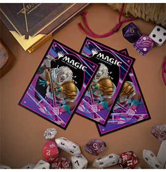 Magic: The Gathering - Foundations 100ct Deck Protector Sleeves Light