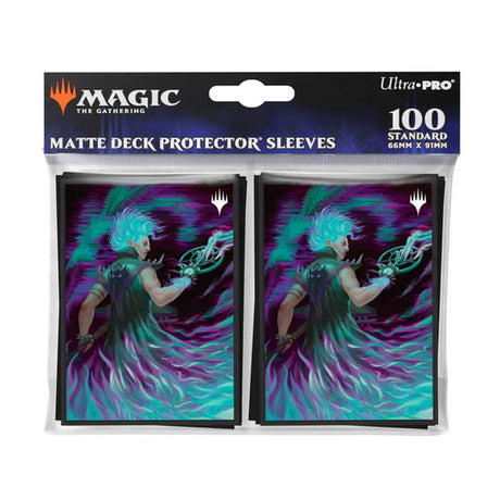 Magic: The Gathering - 2025 Multiplanar Race Set 100ct Deck Protector Sleeves Borderless Racer 2