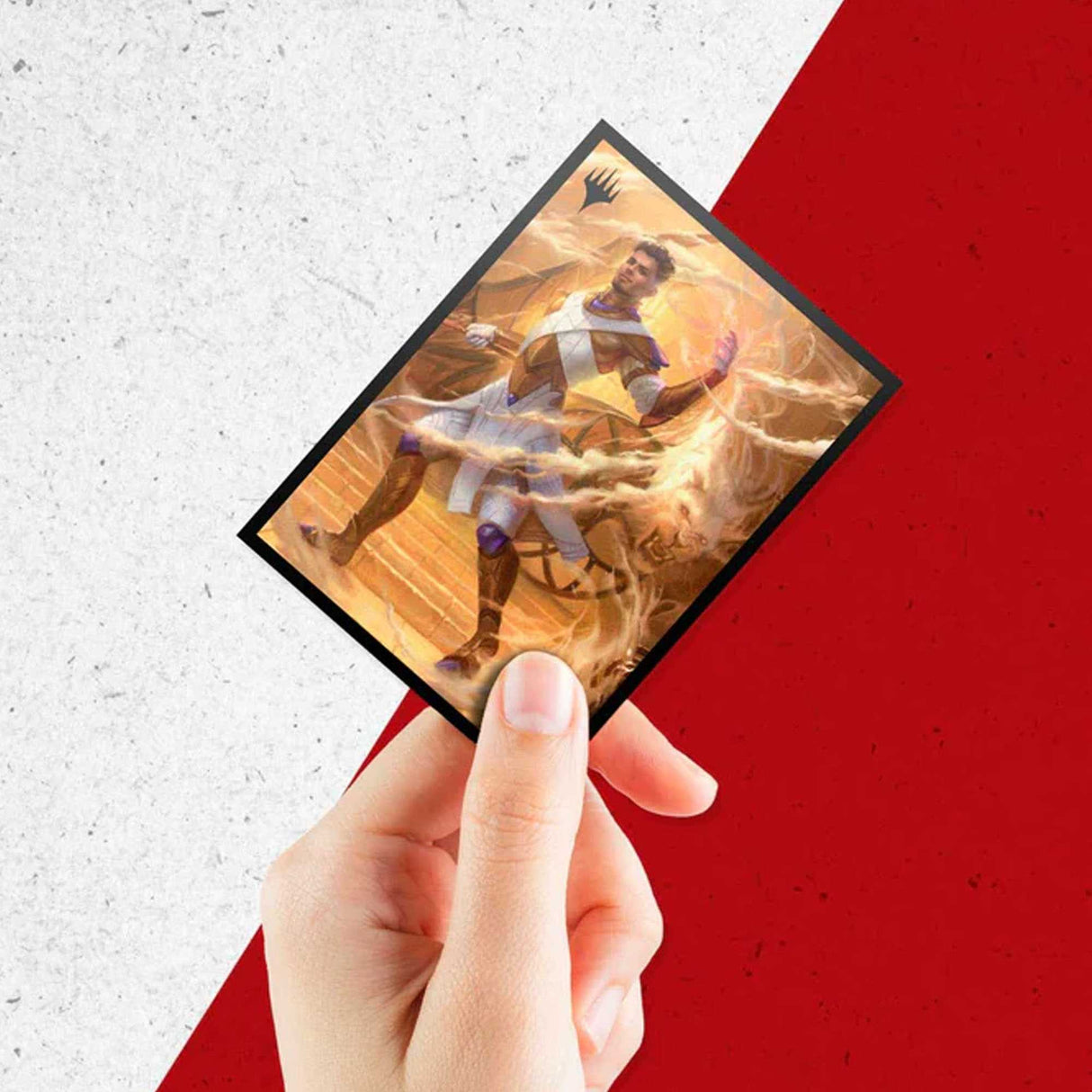 Magic: The Gathering - 2025 Multiplanar Race Set 100ct Deck Protector Sleeves Borderless Racer 3