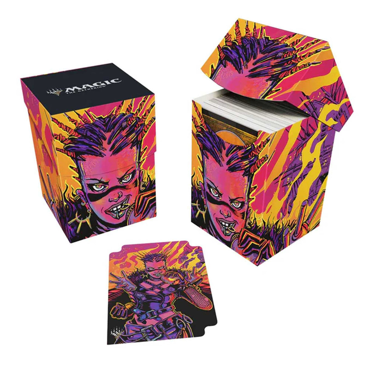 Magic: The Gathering - 2025 Multiplanar Race Set 100+ Deck Box Borderless Racer 4