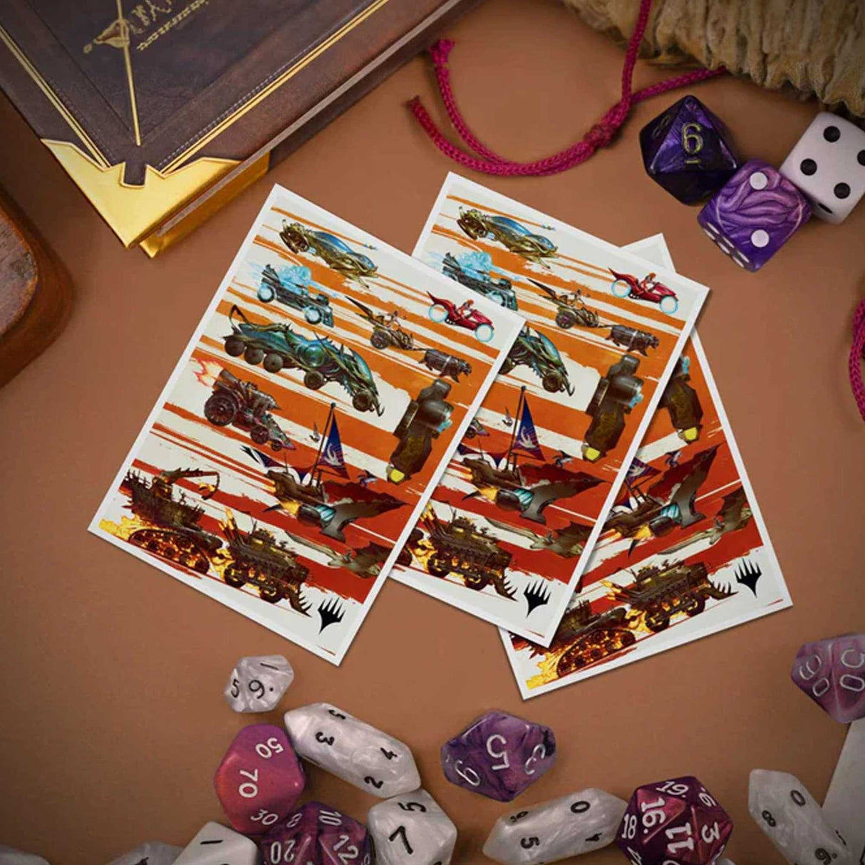 Magic: The Gathering - 2025 Multiplanar Race Set 105ct Apex Deck Protector Sleeves Set Symbol