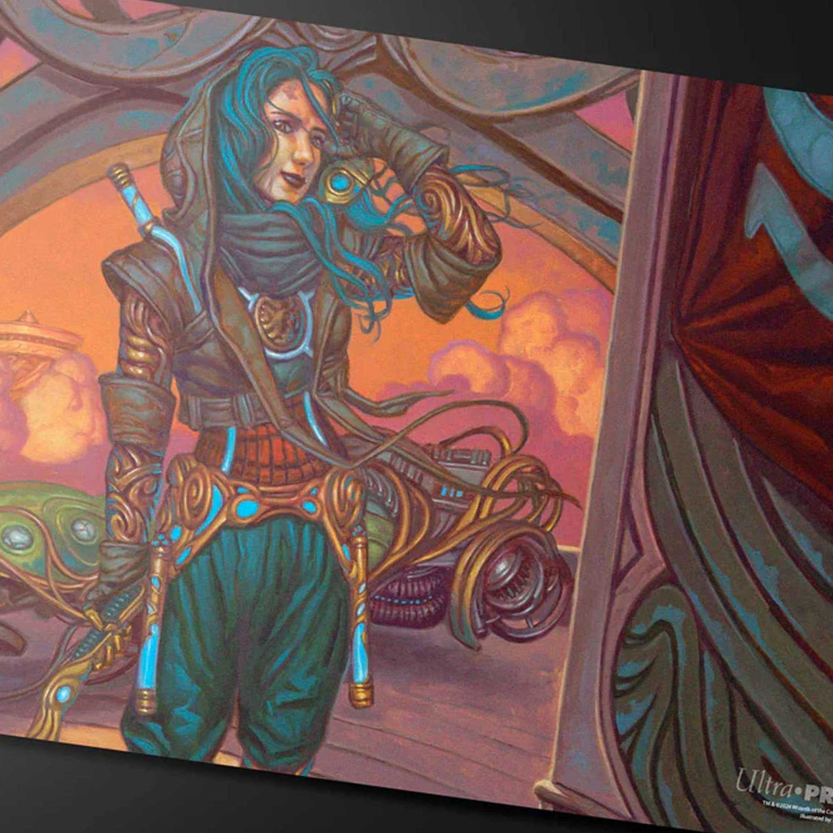 Magic: The Gathering - 2025 Multiplanar Race Set Playmat Borderless Racer 1