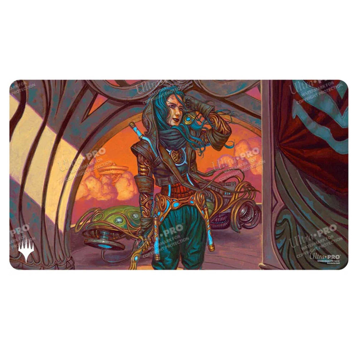 Magic: The Gathering - 2025 Multiplanar Race Set Playmat Borderless Racer 1