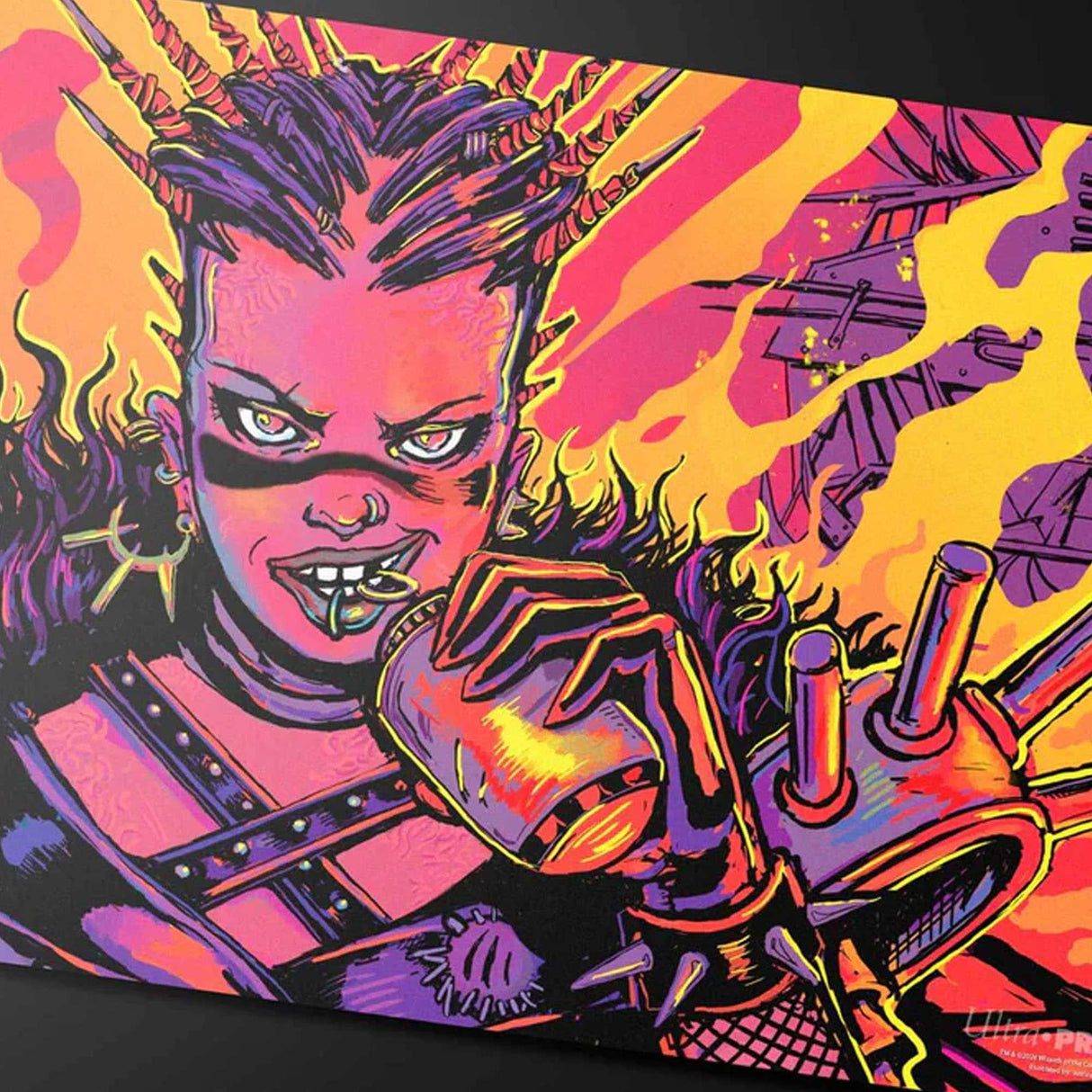 Magic: The Gathering - 2025 Multiplanar Race Set Playmat Borderless Racer 4