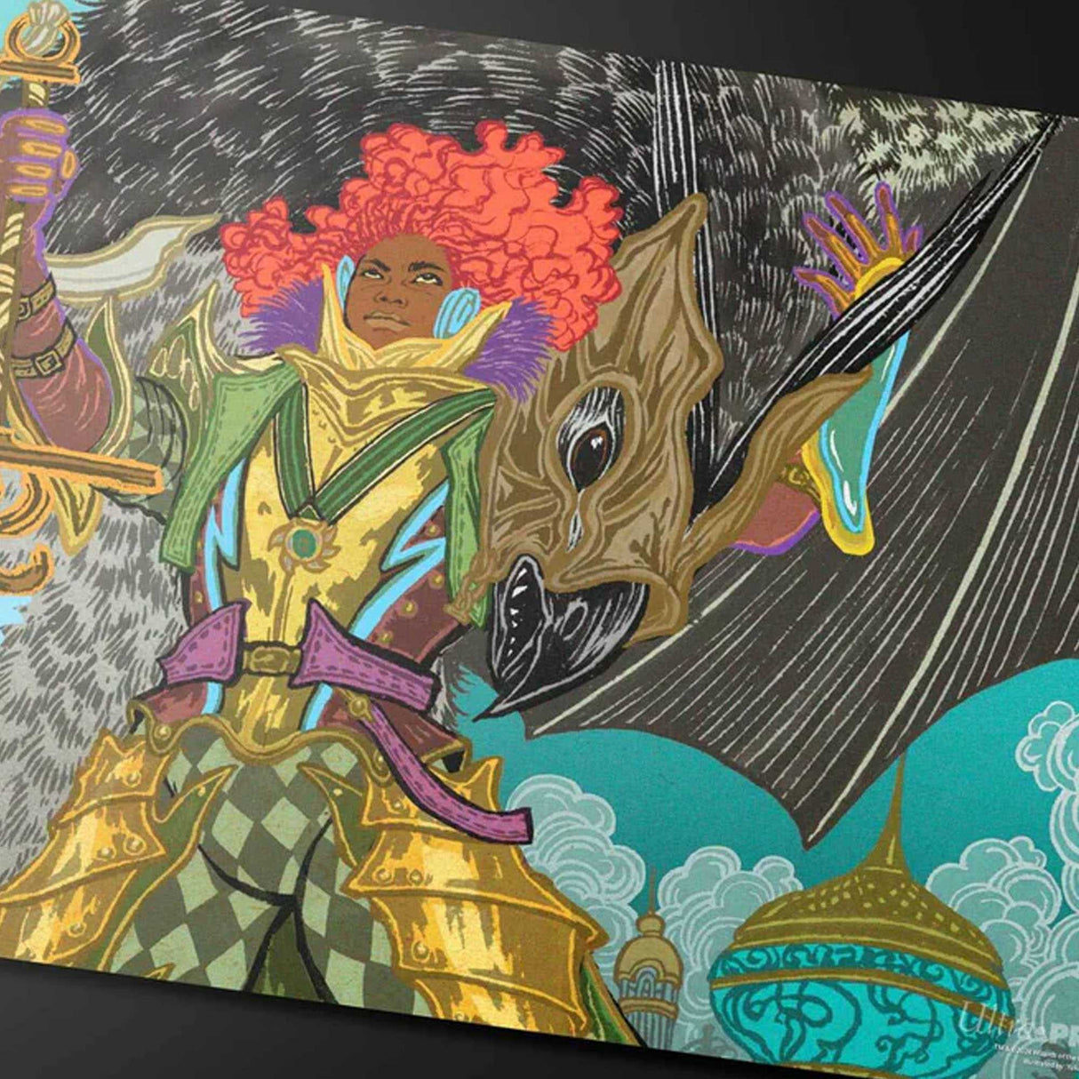 Magic: The Gathering - 2025 Multiplanar Race Set Playmat Borderless Racer 9