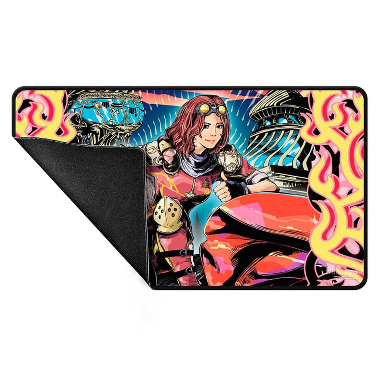 Magic: The Gathering - 2025 Multiplanar Race Set Black Stitched Playmat Variant Art PW