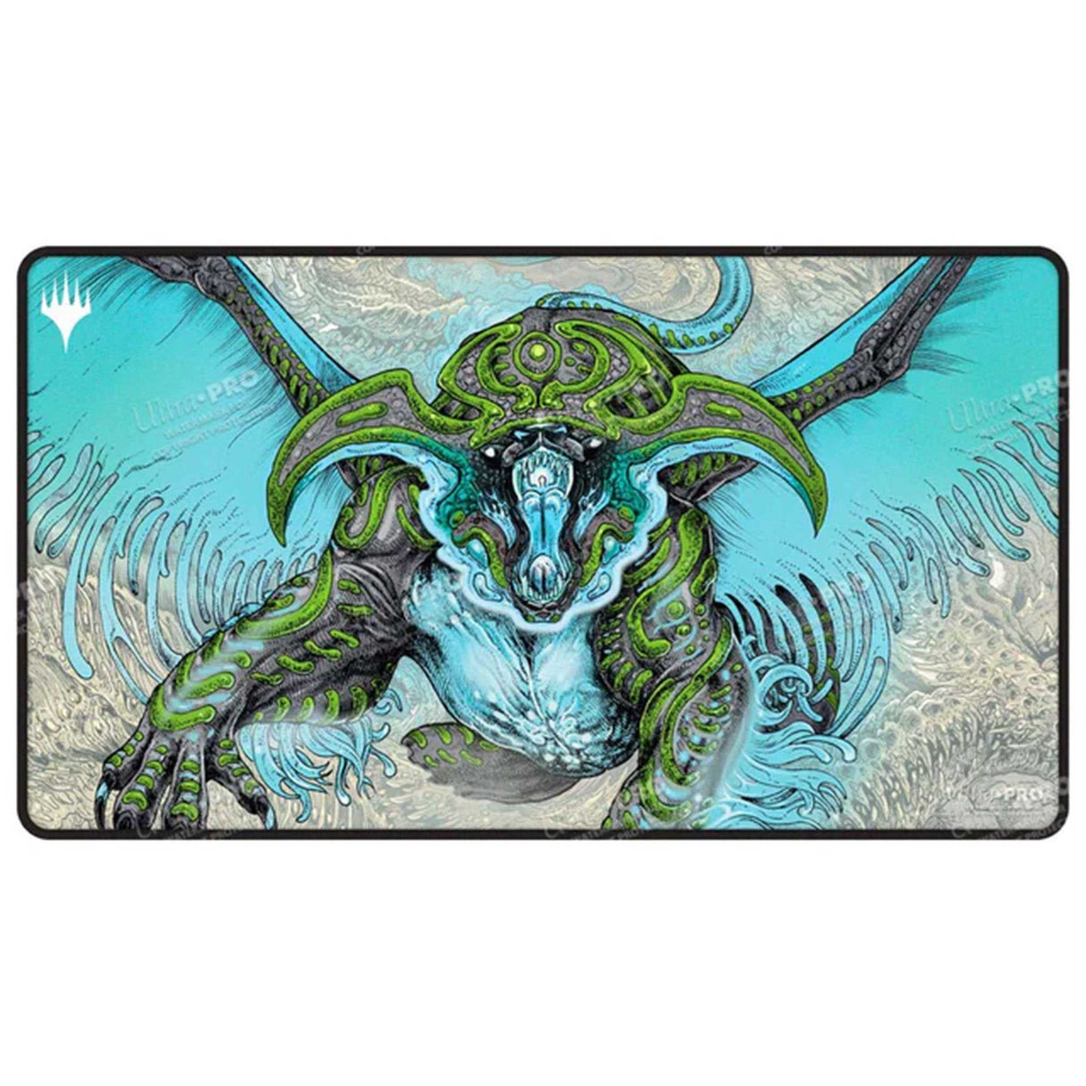 Magic: The Gathering - Return to Tarkir Black Stitched Playmat - Temur