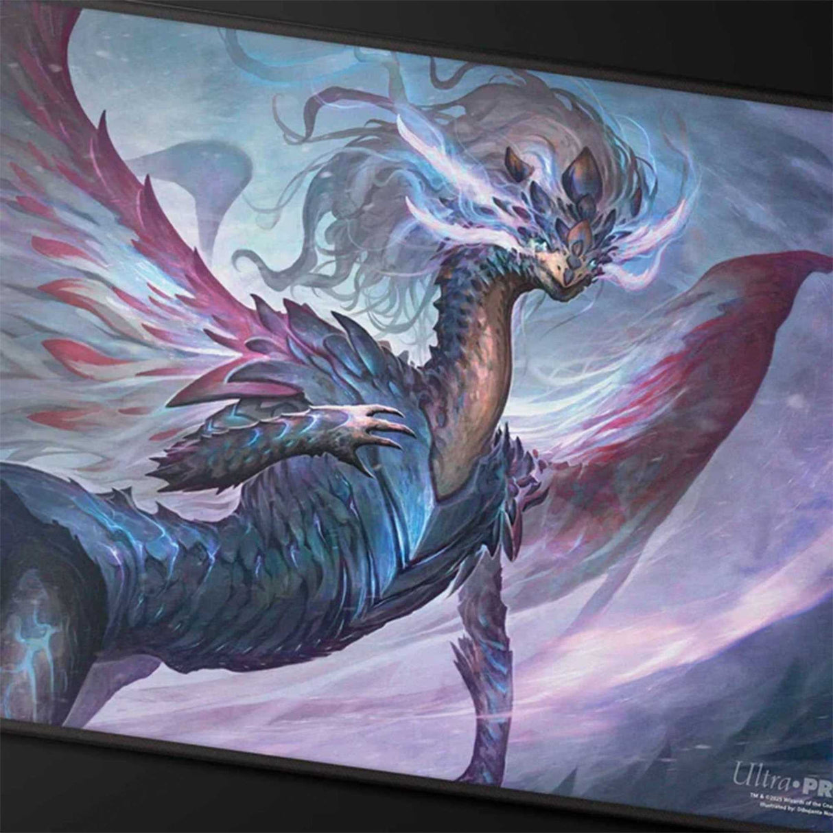 Magic: The Gathering - Return to Tarkir Black Stitched Playmat - Jeskai