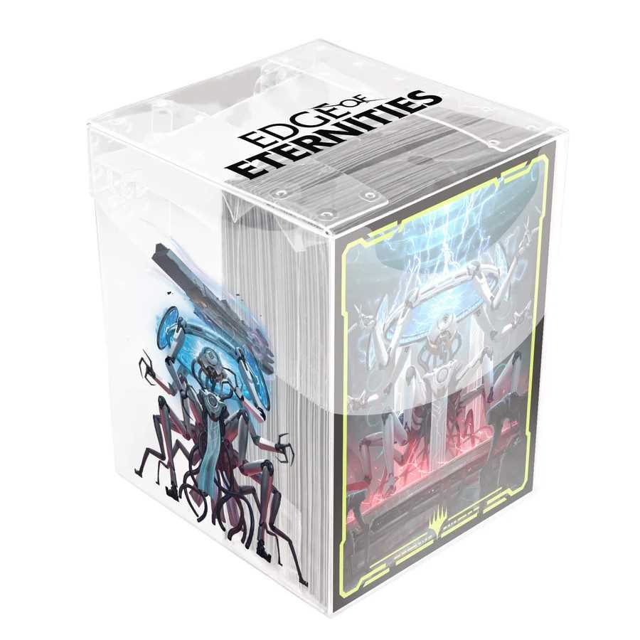 Magic: The Gathering - Edge of Eternities 100ct Deck Protector Sleeves - Clear Box Commander A