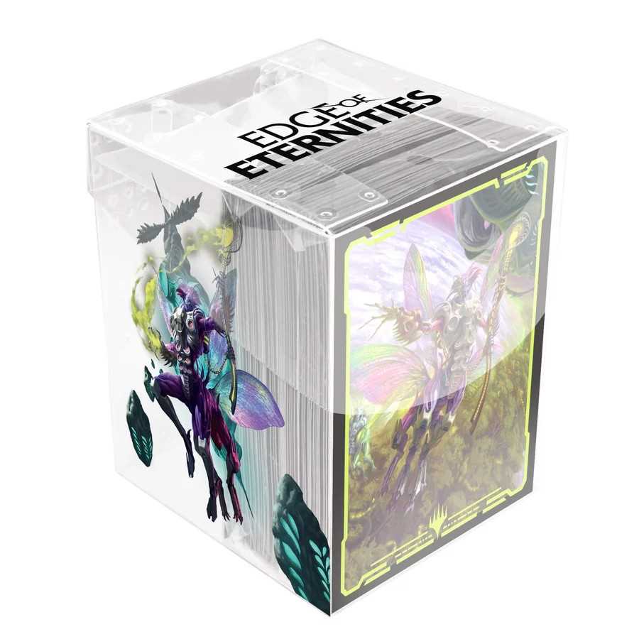 Magic: The Gathering - Edge of Eternities 100ct Deck Protector Sleeves - Clear Box Commander B