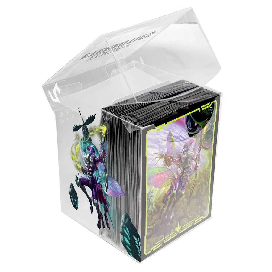 Magic: The Gathering - Edge of Eternities 100ct Deck Protector Sleeves - Clear Box Commander B