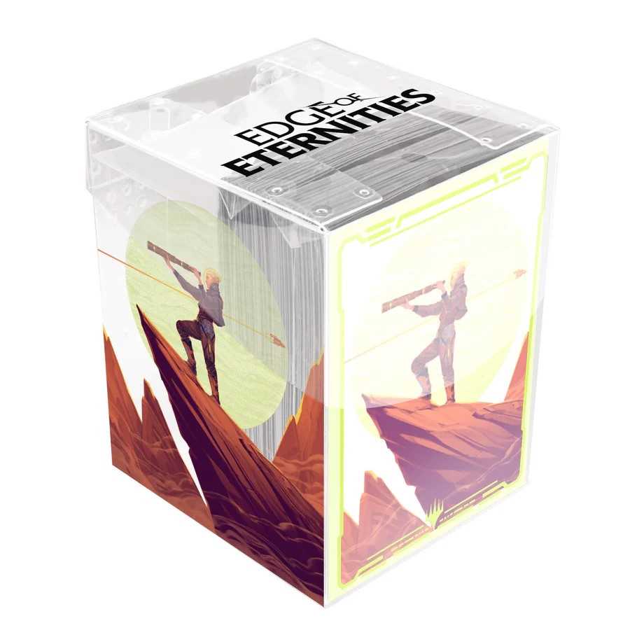 Magic: The Gathering - Edge of Eternities 100ct Deck Protector Sleeves - Clear Box Key Character Mythic