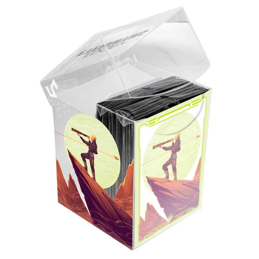 Magic: The Gathering - Edge of Eternities 100ct Deck Protector Sleeves - Clear Box Key Character Mythic