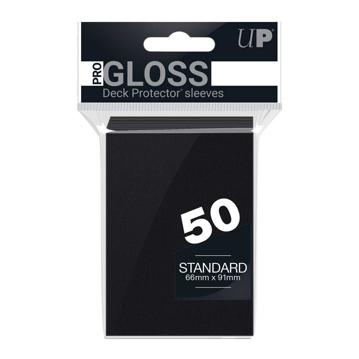 Standard Deck Protectors (50ct) - Black