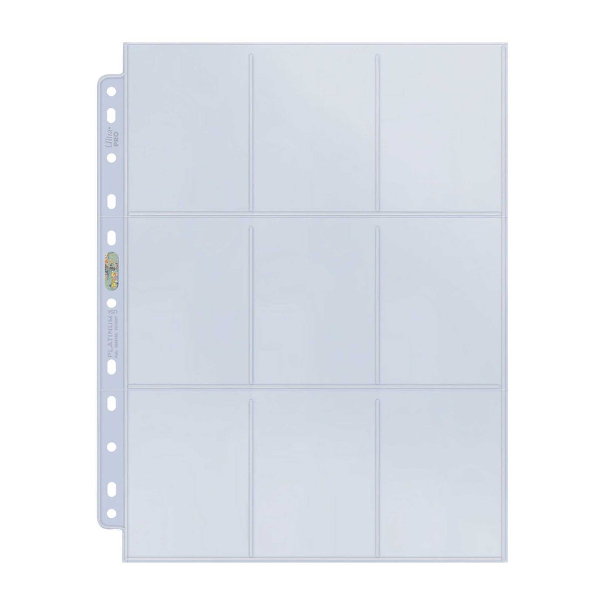 9-Pocket Platinum Page: 11-Hole