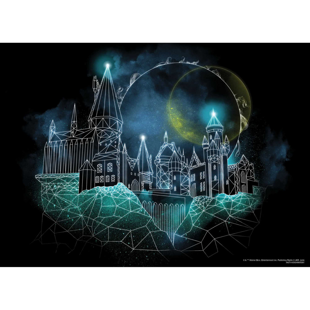 Harry Potter Magic of Hogwarts Glow Puzzle