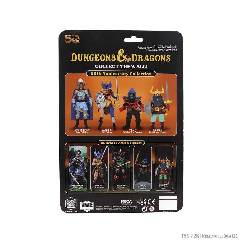 Dungeons & Dragons 7inch Scale Action Figure - Limited 50th Anniversary Edition Elkhorn Figure