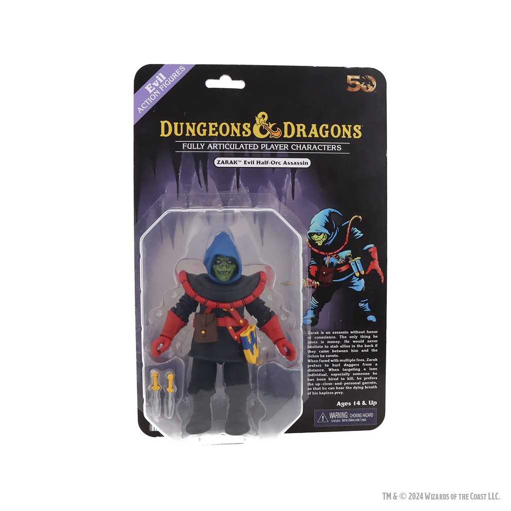 Dungeons & Dragons 7inch Scale Action Figure - Limited 50th Anniversary Edition Zarak Figure