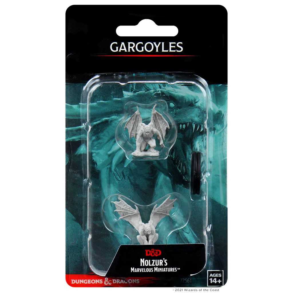 D&D Unpainted Miniatures: Gargoyles