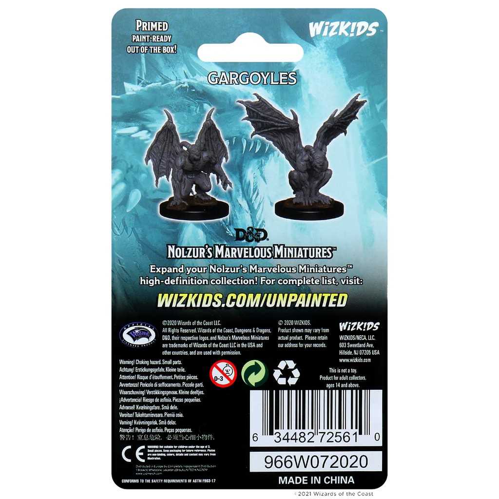 D&D Unpainted Miniatures: Gargoyles