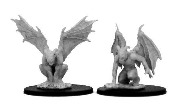 D&D Unpainted Miniatures: Gargoyles