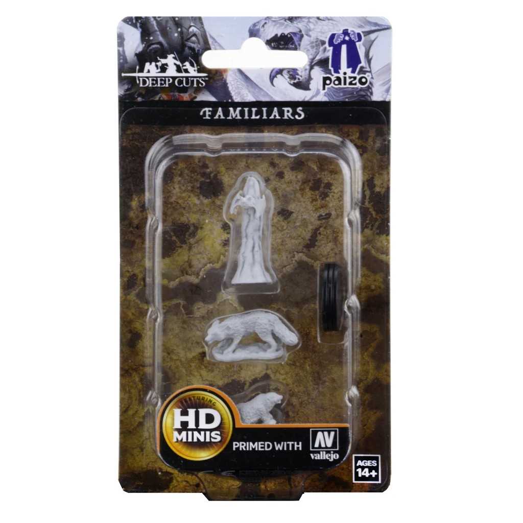 Pathfinder Deep Cuts Unpainted Miniatures: Familiars (Wave 1)
