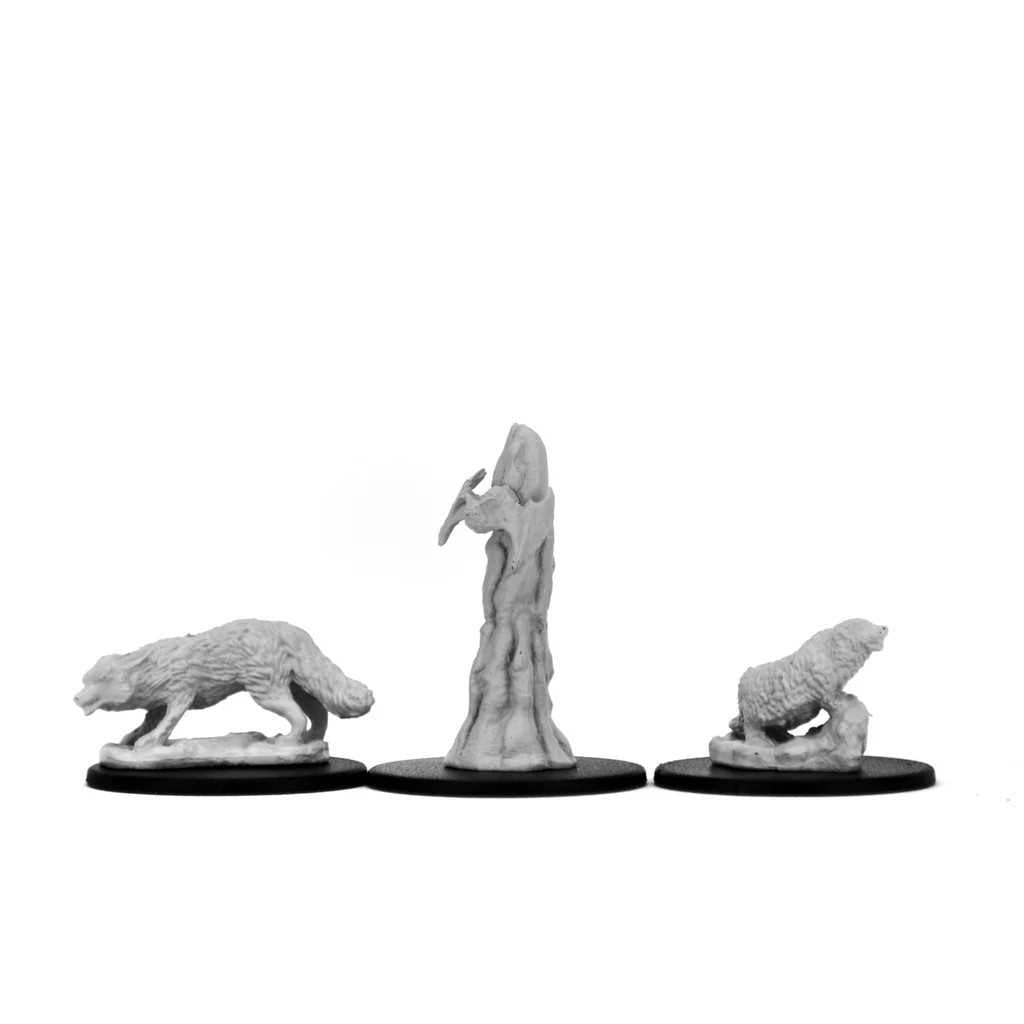 Pathfinder Deep Cuts Unpainted Miniatures: Familiars (Wave 1)