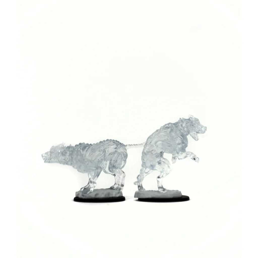 Pathfinder Deep Cuts Unpainted Miniatures: Hell Hounds