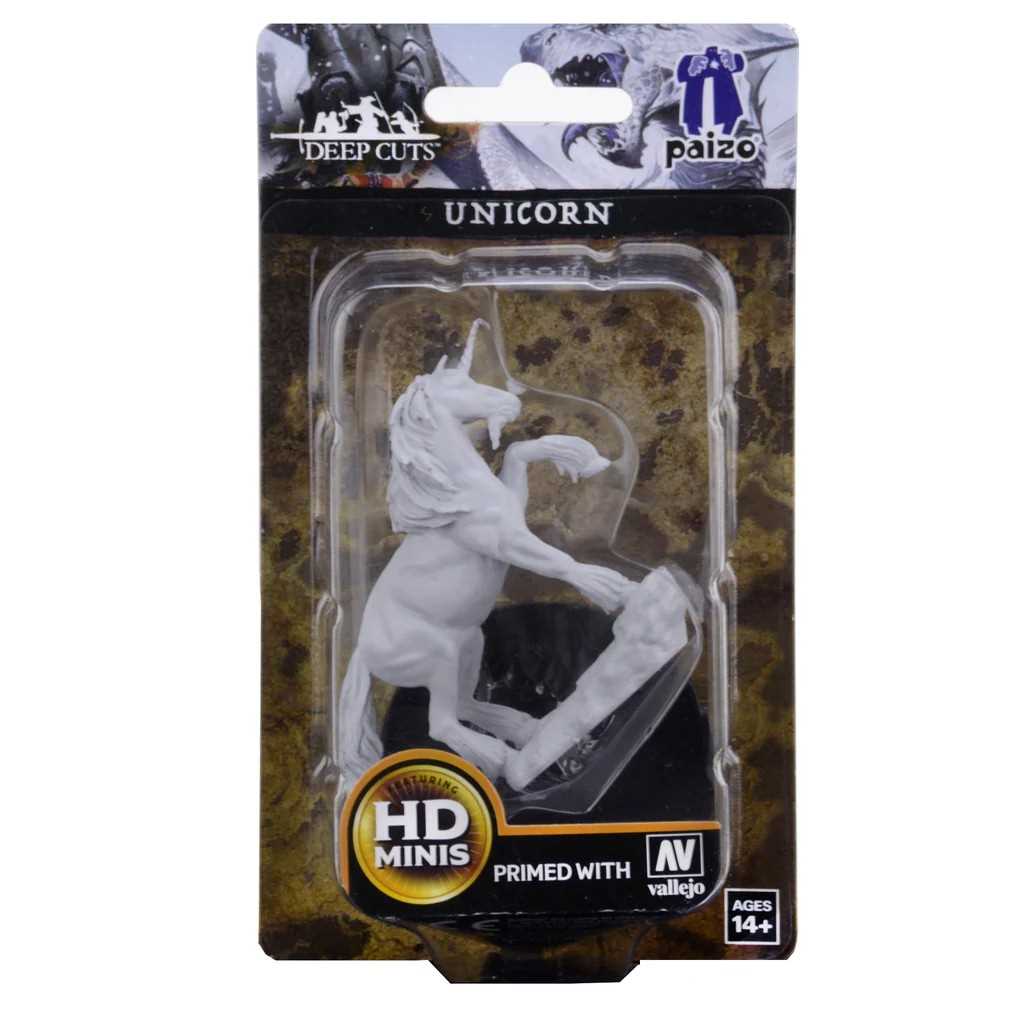 Pathfinder Deep Cuts Unpainted Miniatures: Unicorn