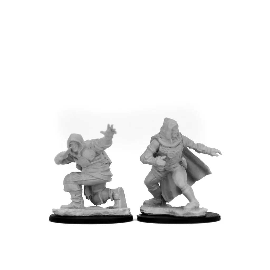 Pathfinder Deep Cuts Unpainted: Human Male Rogue