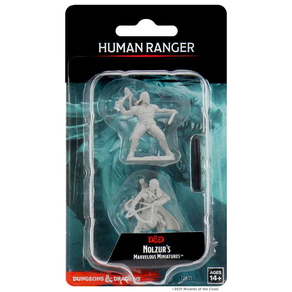 D&D Unpainted Miniatures: Human Male Ranger