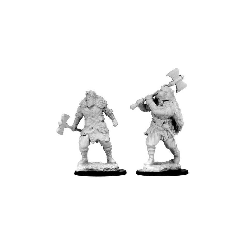 D&D Unpainted Miniatures: Human Male Barbarian