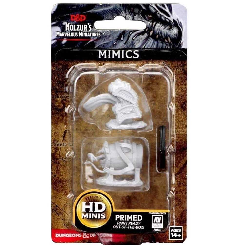 D&D Unpainted Miniatures: Mimics