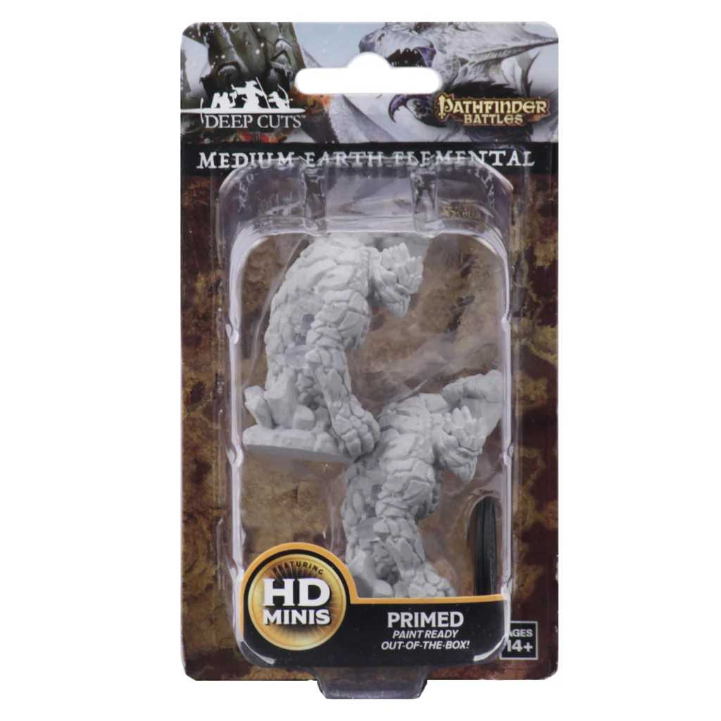 Pathfinder Deep Cuts Unpainted Miniatures: Medium Earth Elemental