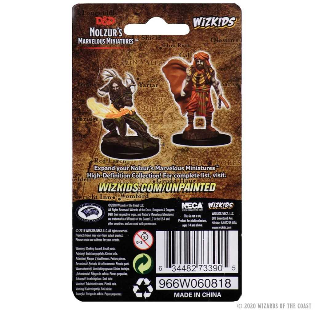 D&D Unpainted Miniatures: Male Human Druid