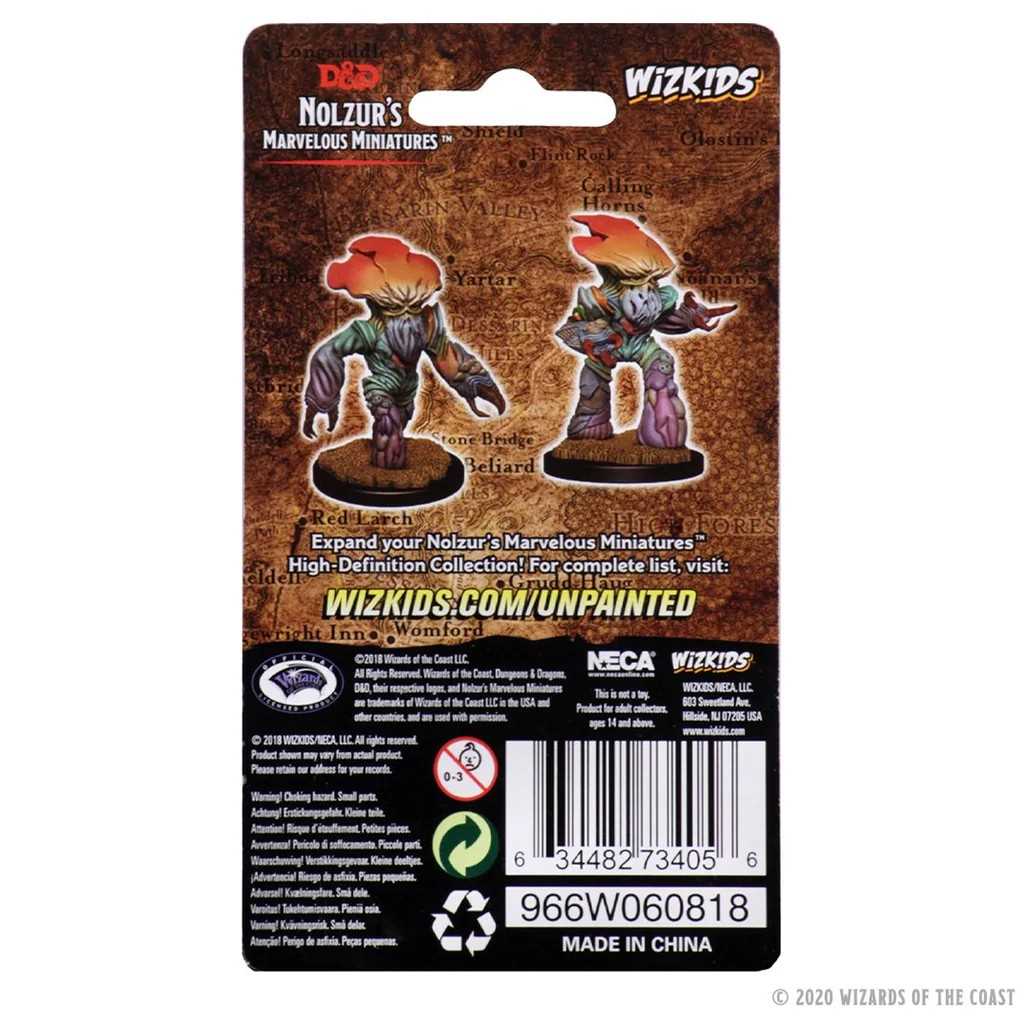 D&D Unpainted Miniatures: Myconid Adults