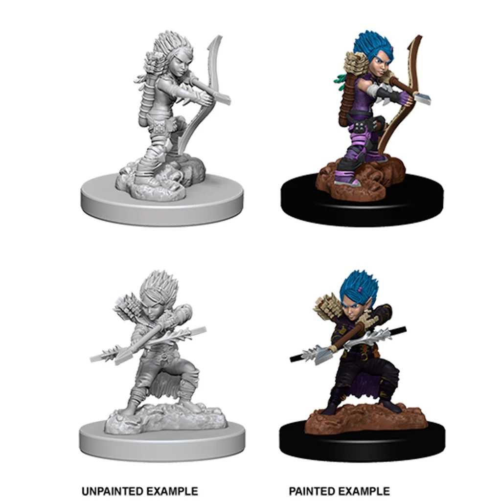 Pathfinder Deep Cuts Unpainted Miniatures: Female Gnome Rogue