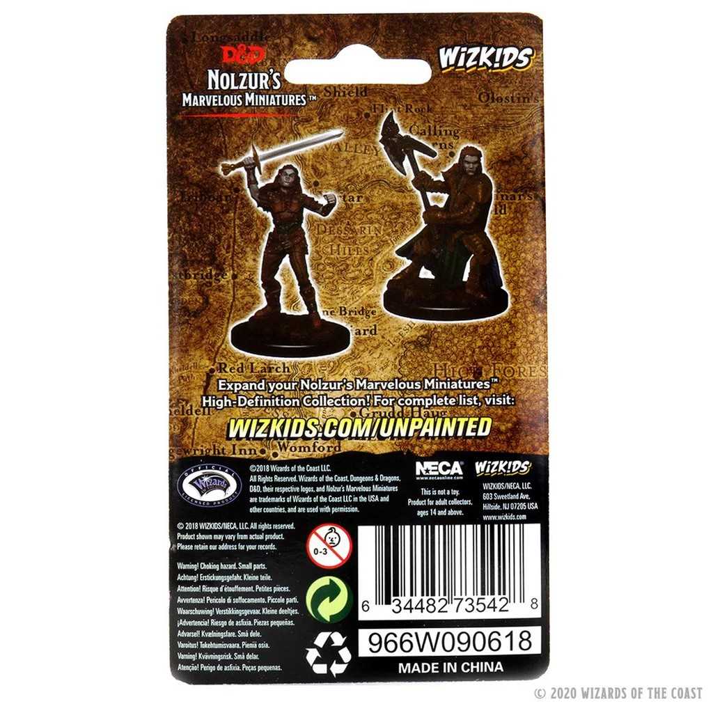 D&D Nolzur's Marvelous Unpainted Miniatures: Female Half-Orc Fighter