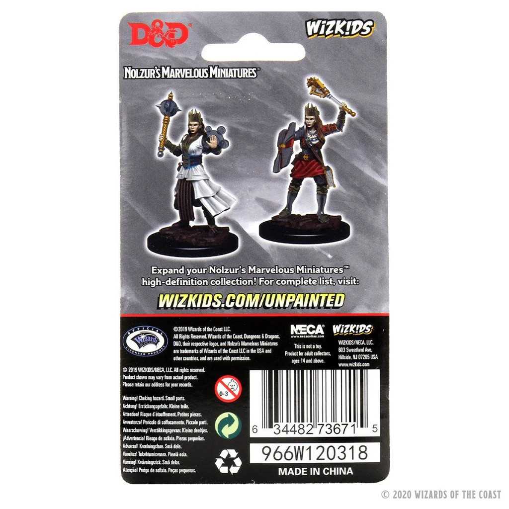 D&D Nolzur's Marvelous Unpainted Miniatures: Female Human Cleric