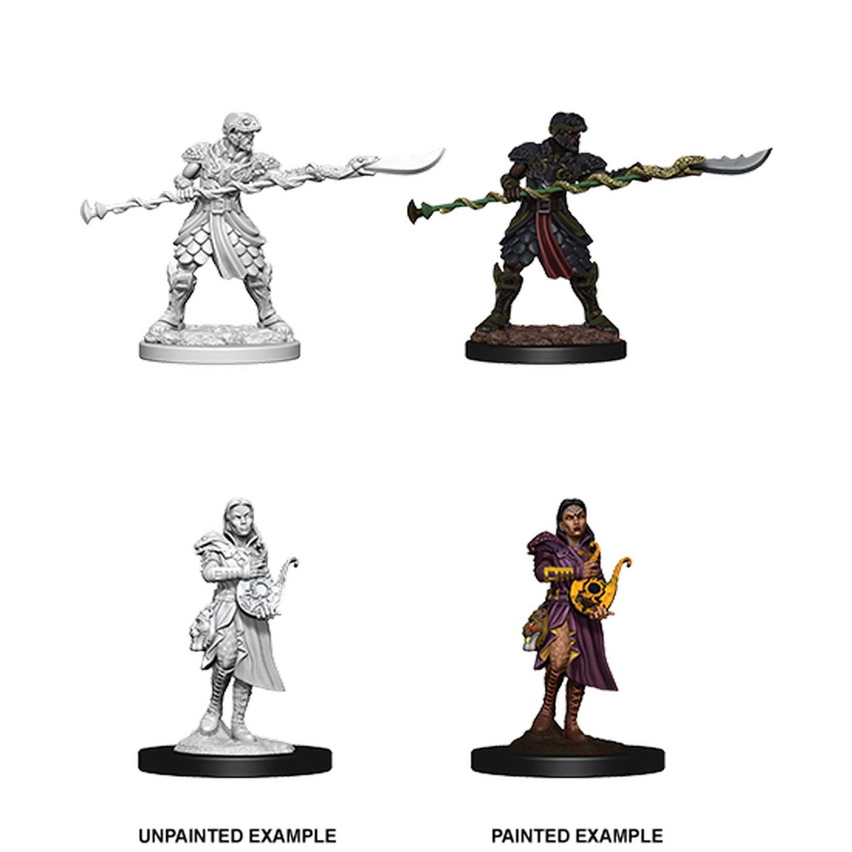 D&D Nolzur's Marvelous Unpainted Miniatures: Yuan-Ti Purebloods Adventurers