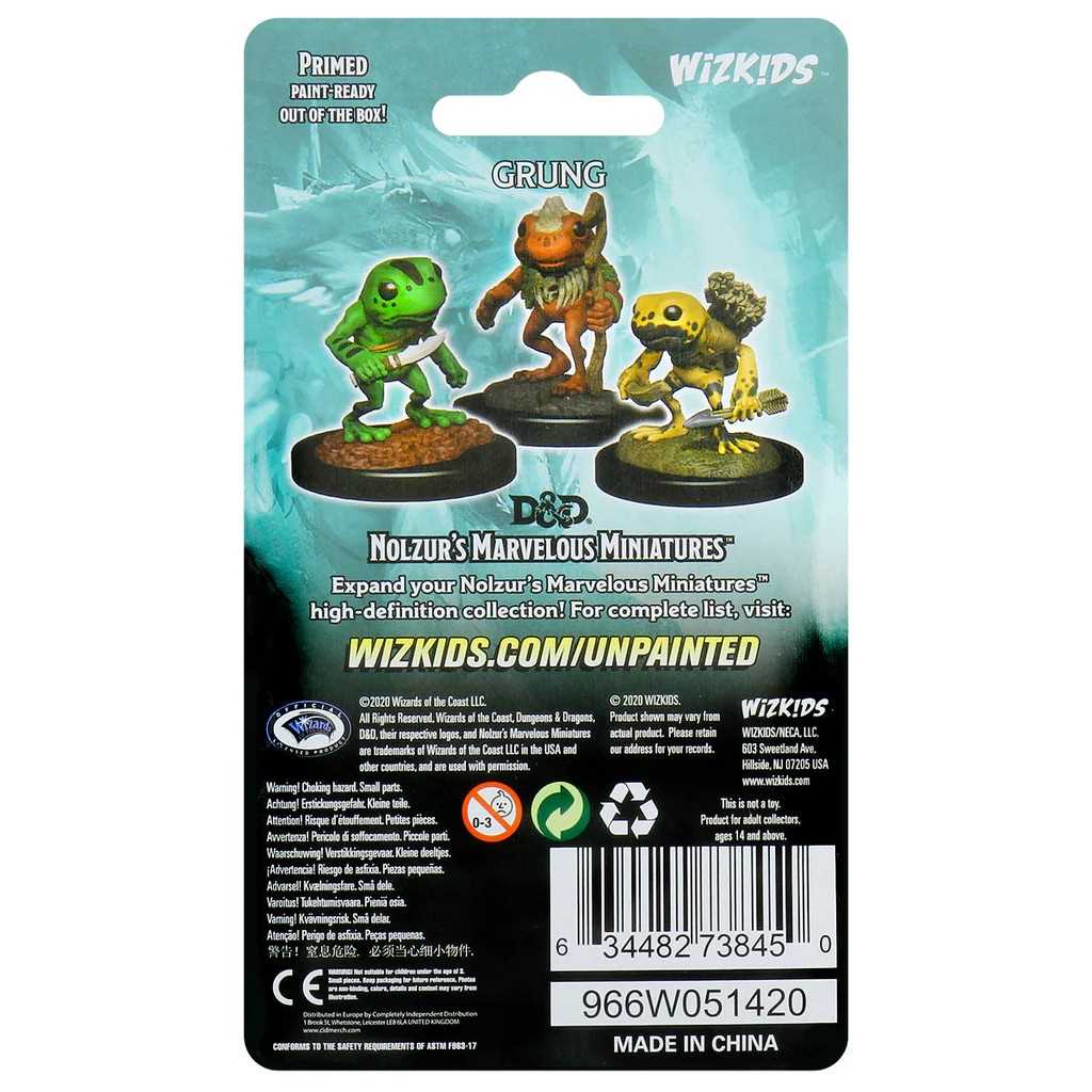 D&D Nolzur's Marvelous Unpainted Miniatures: Grung