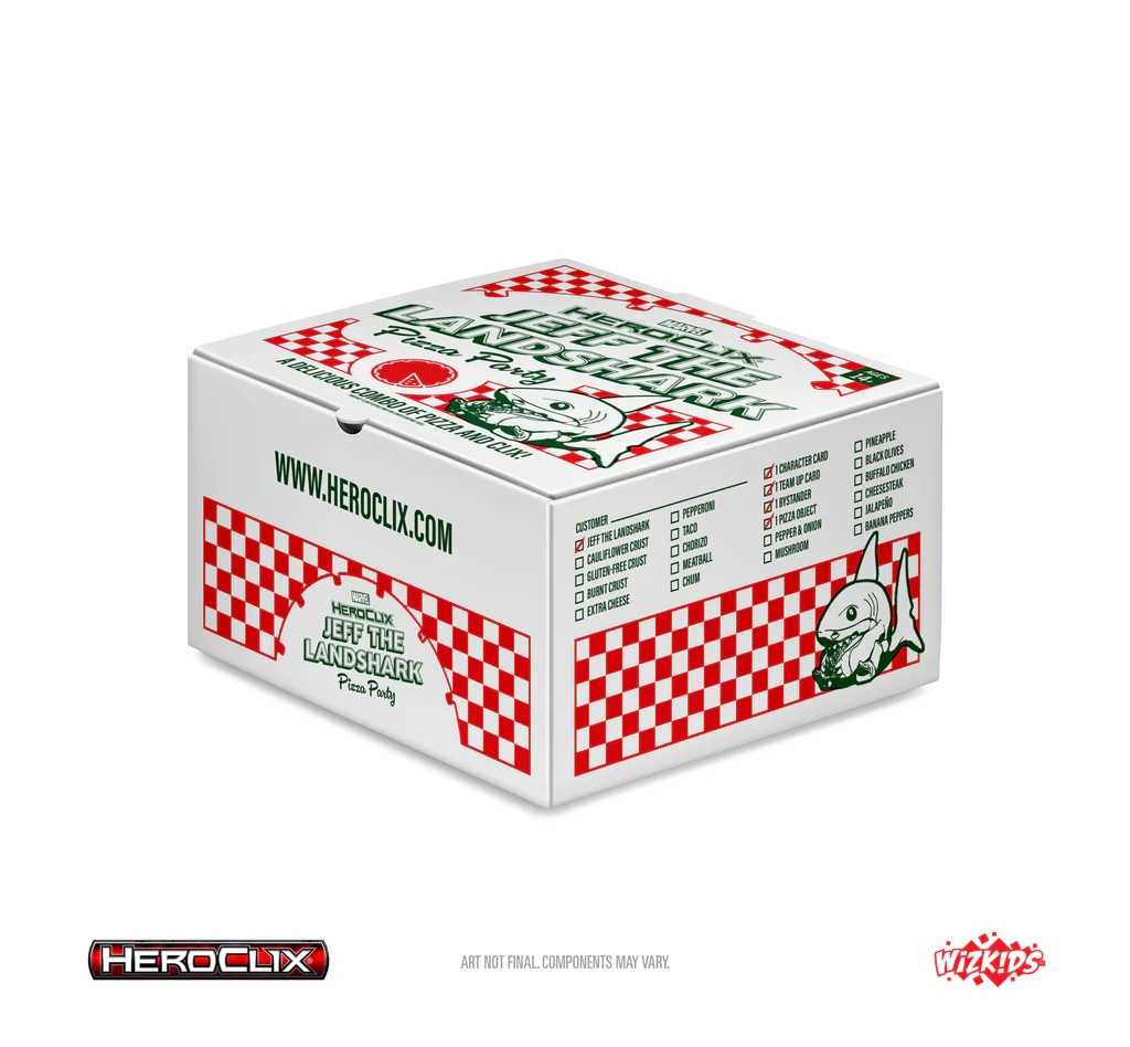 Marvel HeroClix: Deadpool Weapon X Jeff's Pizza Party