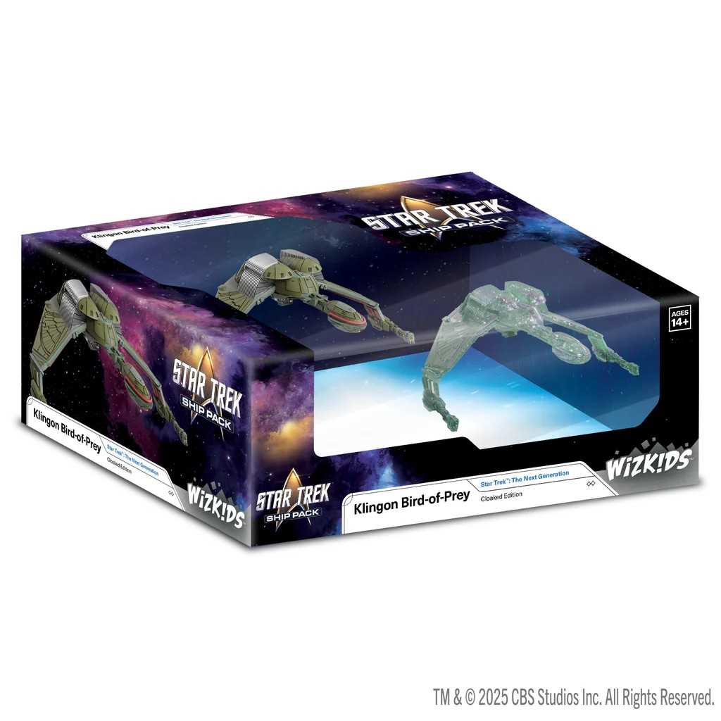 Star Trek Ship Pack: Klingon Bird-of-Prey Special Cloaked Edition