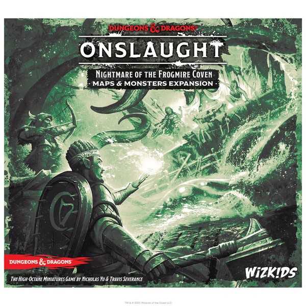Dungeons & Dragons Onslaught: Nightmare of the Frogmire Coven - Maps & Monsters Expansion