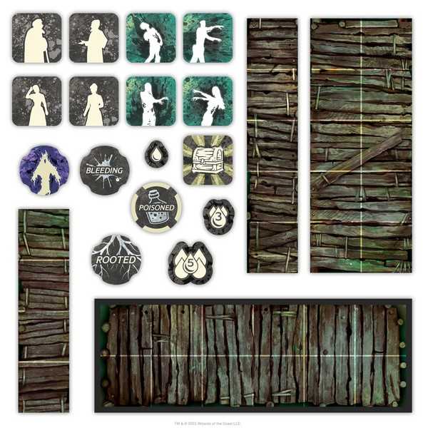 Dungeons & Dragons Onslaught: Nightmare of the Frogmire Coven - Maps & Monsters Expansion