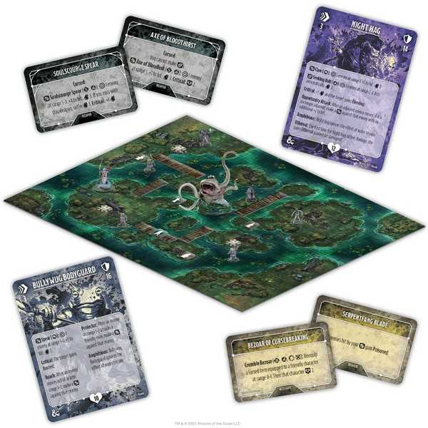 Dungeons & Dragons Onslaught: Nightmare of the Frogmire Coven - Maps & Monsters Expansion
