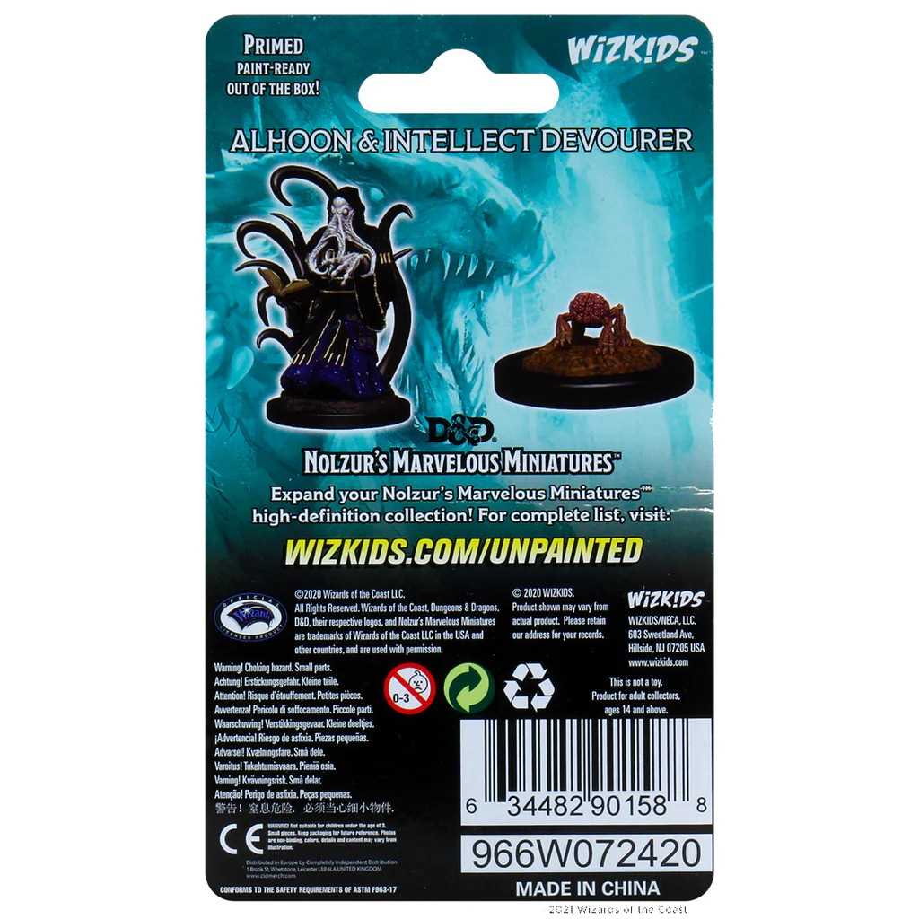 D&D Nolzur's Marvelous Miniatures: Alhoon & Intellect Devourers