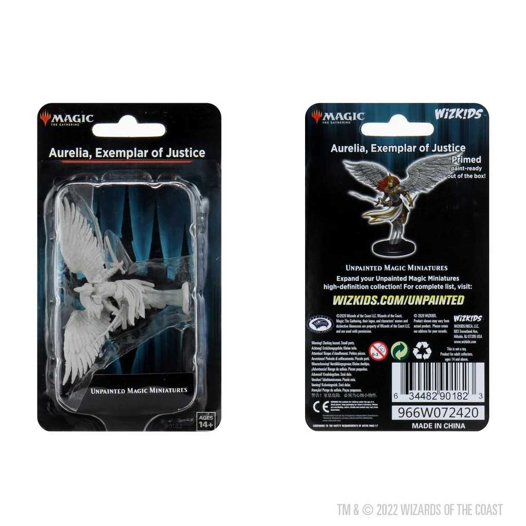 Magic the Gathering Unpainted Miniatures: Aurelia, Exemplar of Justice (Angel)