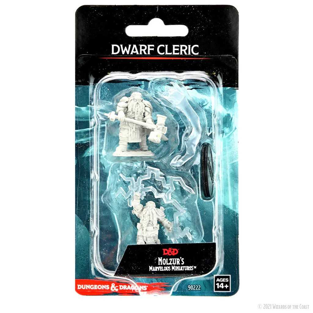 D&D Nolzur's Marvelous Miniatures: Dwarf Cleric Male